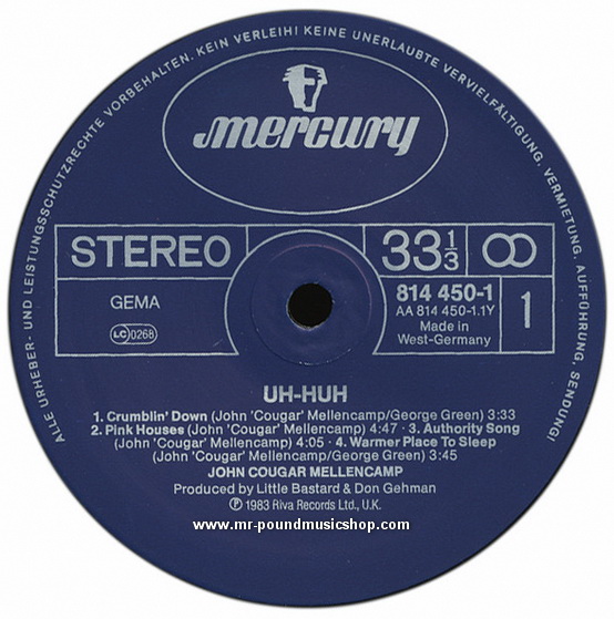 John Cougar Mellencamp - Uh-Huh