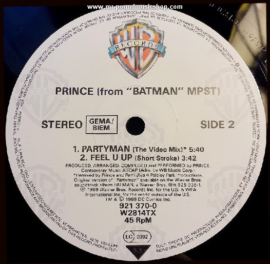 Prince - Partyman (Remixes)