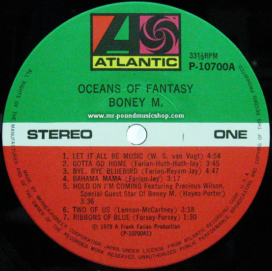 Boney M. - Oceans Of Fantasy