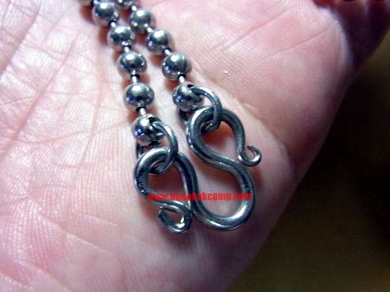 สร้อยสแตนเลส งานนำเข้า กลมไข่ปลา ขนาด4.5มิล ยาว26นิ้ว ทำจากสแตนเลสแท้ ลื่นไม่บาดคอ แข็งแรง ทนทาน สวมหัวได้