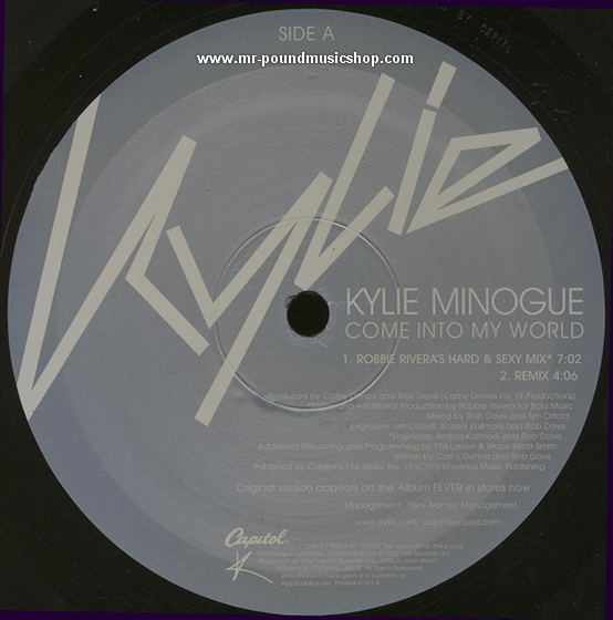 Kylie Minogue - Come Into My World