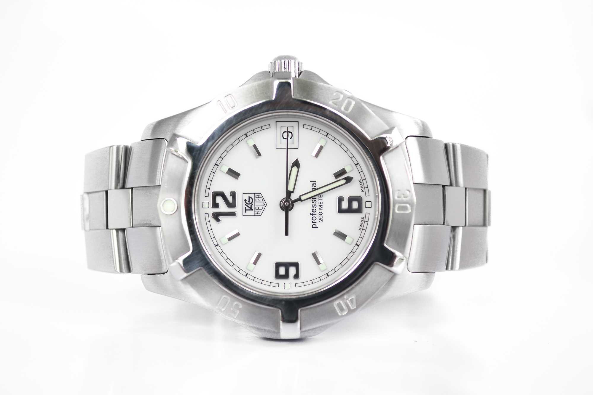 Tag Heuer S2000 Exclusive King size หน้าขาว (Sold)