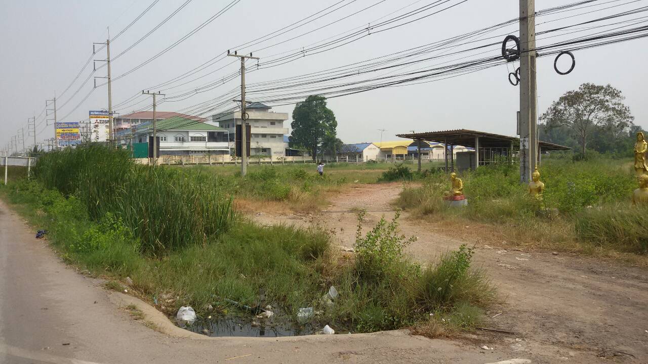 ขายที่ดินเปล่าปากทางเข้า มหาชัย พื้นที่ 80 ไร่ ขายไร่ละ 4.0 ล้าน ติดถนนพระราม ๒