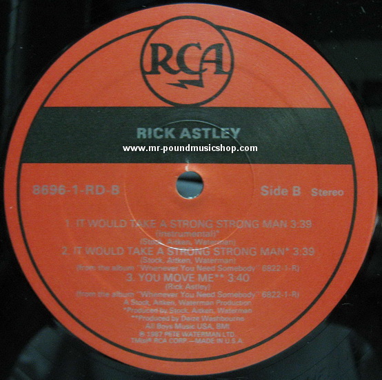 Rick Astley - It Would Take A Strong Strong Man