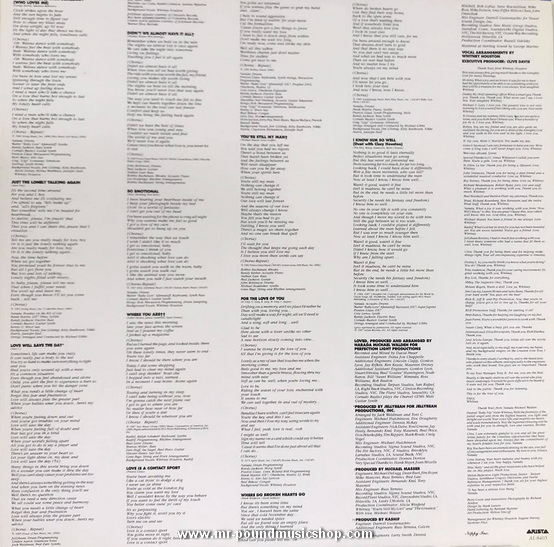 Whitney Houston - Whitney