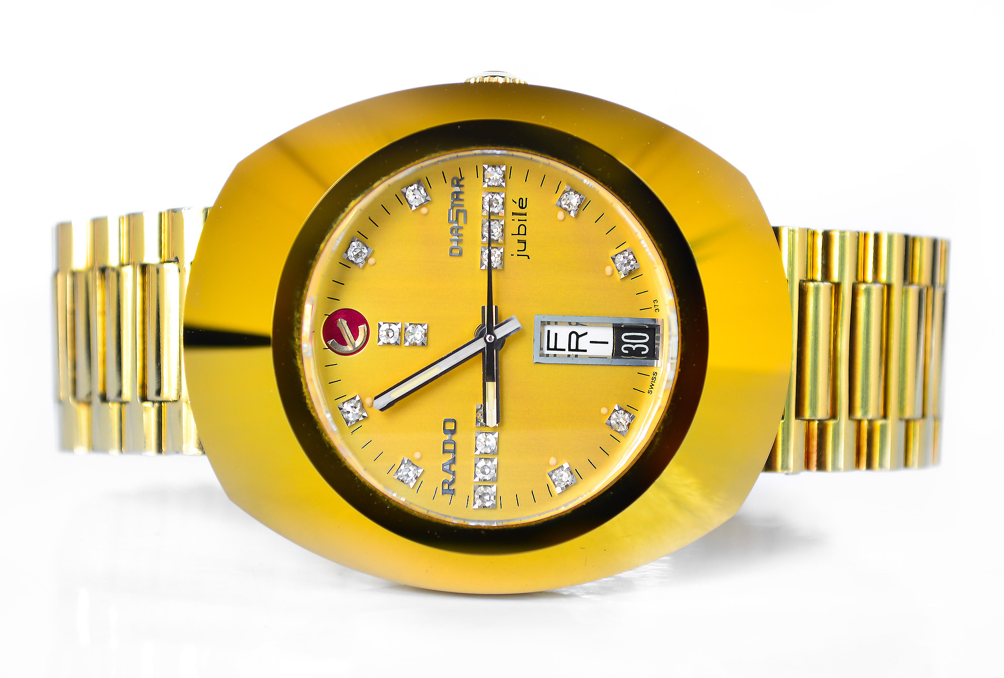 Rado Diastar เรือนทอง ฝังเพชร 18 เม็ด (Sold)