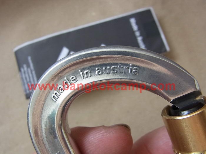 Snaplink-Carabiners คาราไบเนอร์ Karabiner ovAlo 2-way autolock...ออโต้ล๊อค2ชั้น... Made In Austria