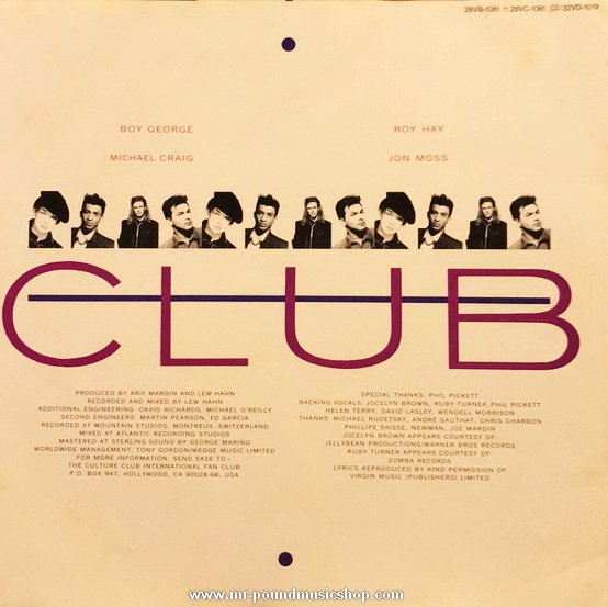 Culture Club - From Luxury To Heartache