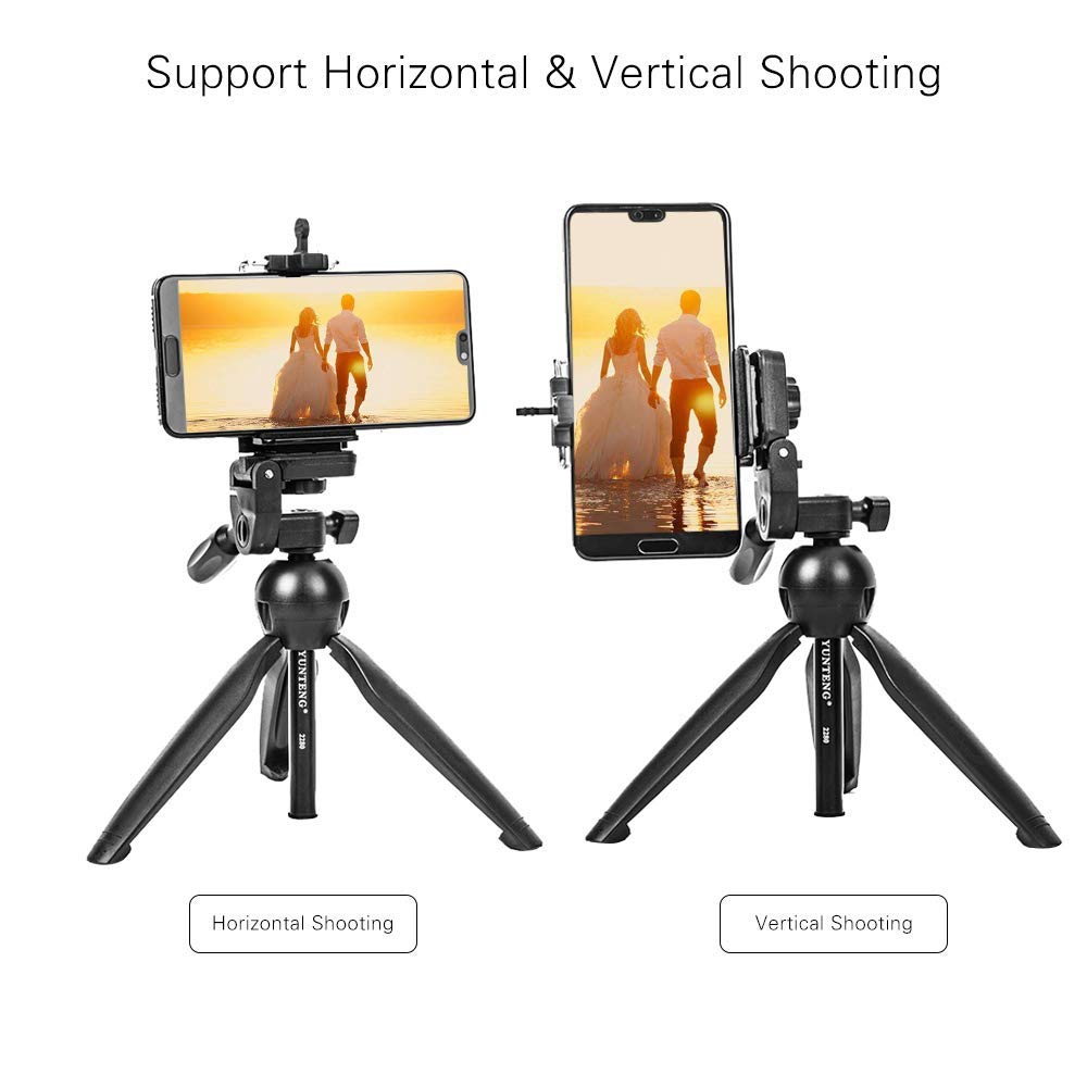 Yunteng VCT2280 Mini Tripod - ขาตั้งมือถือ อเนกประสงค์