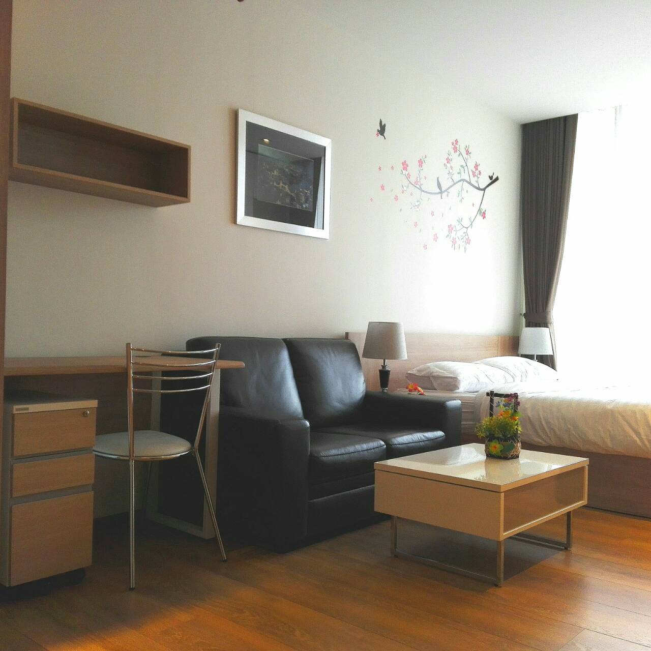 ให้เช่าคอนโด Park 24 (พาร์ค 24) ห้อวสตูดิโอ 1 ห้องน้ำ ขนาด 29.45 ตรม ตึก 3 ชั้น 10