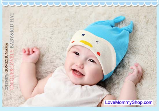 หมวกเด็กเล็ก ลายน่ารัก จาก GZMM -BB0149