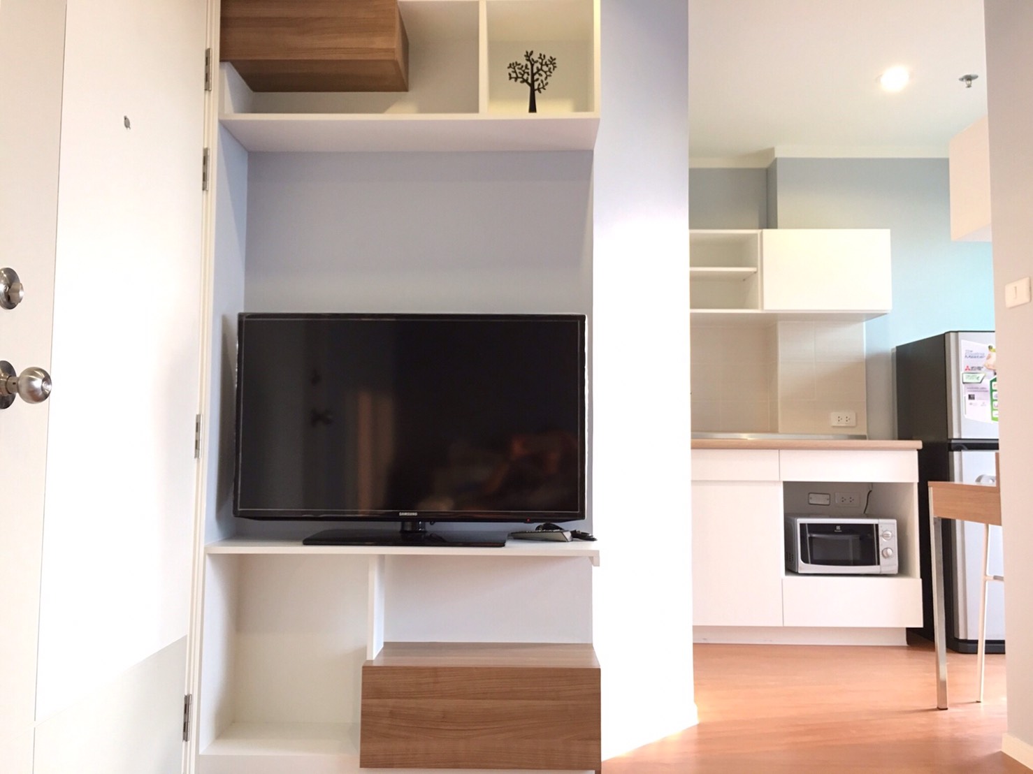 ขายคอนโด Lumpini Park Rattanathibet (ลุมพินี พาร์ค รัตนาธิเบศร์) ห้องใหม่ ,เฟอร์ครบ 1 ห้องนอน