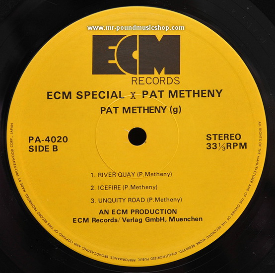Pat Metheny - ECM Special X Pat Metheny