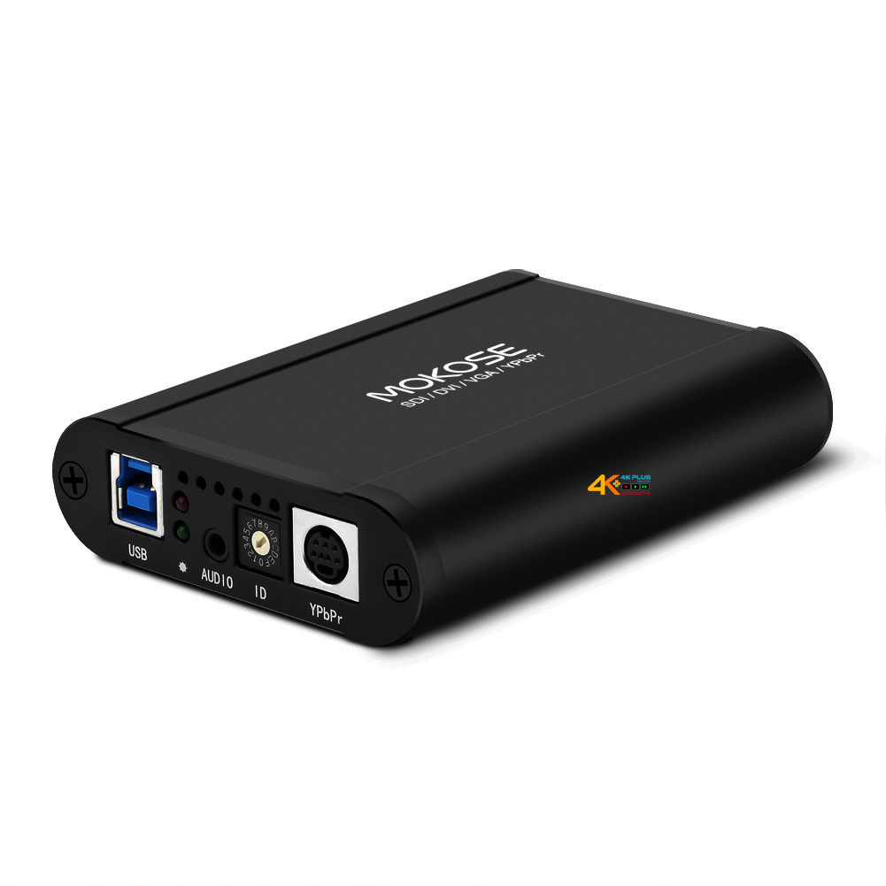 MOKOSE U90S SDI / DVI / HDMI / VGA Video Capture USB3.0 สำหรับไลฟ์สตรีมมิ่ง