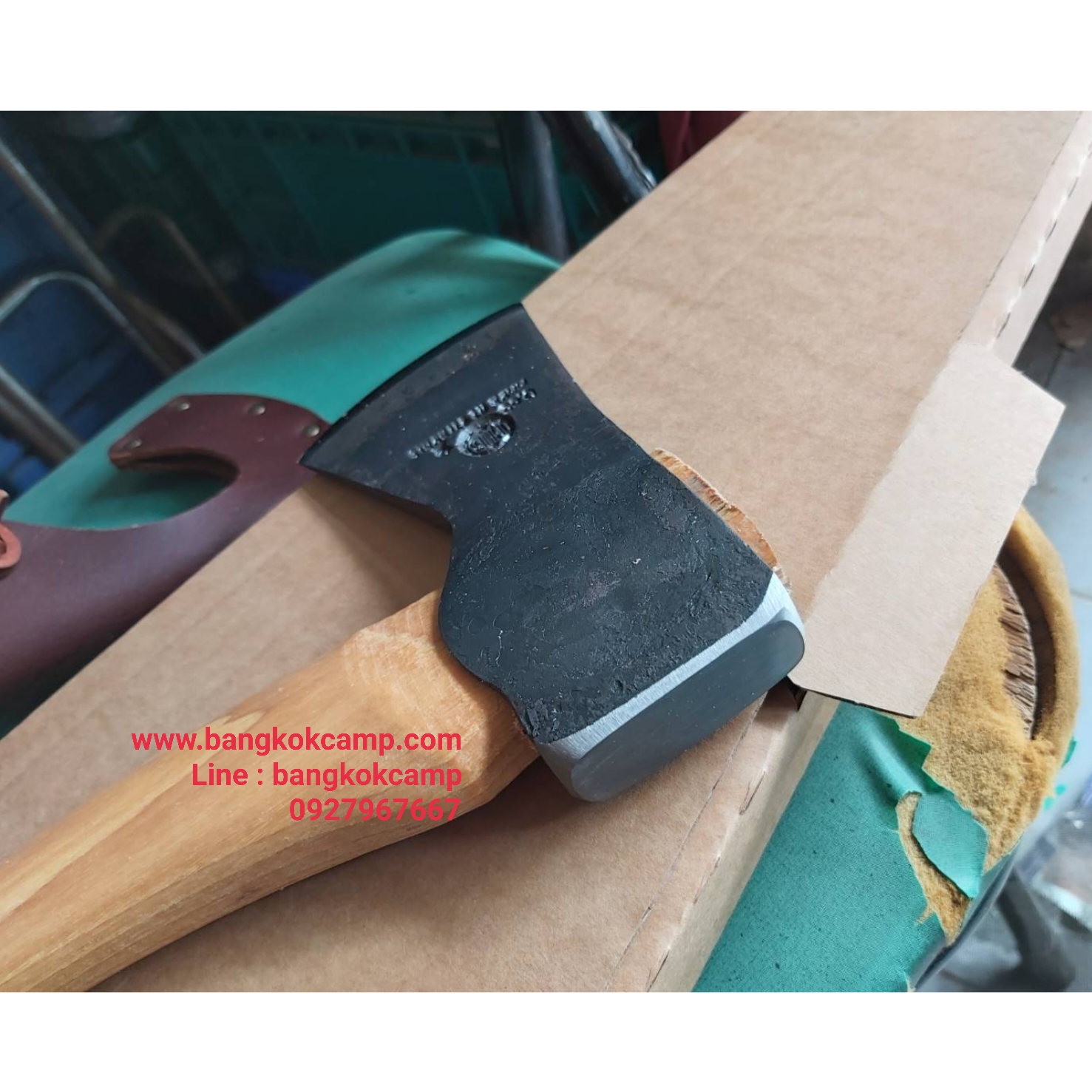 ขวานสวีเดน Hultafor Classic 2ปอนด์ Made in Sweden (Handmade) พร้อมกล่อง+ซองหน้ง