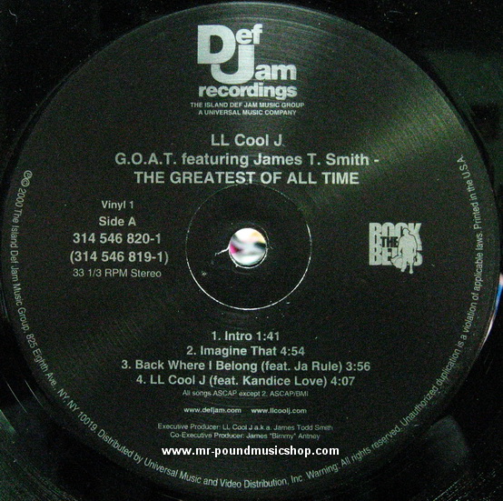 LL Cool J Featuring James T.Smith - The Greatest of All Time (G.O.A.T)