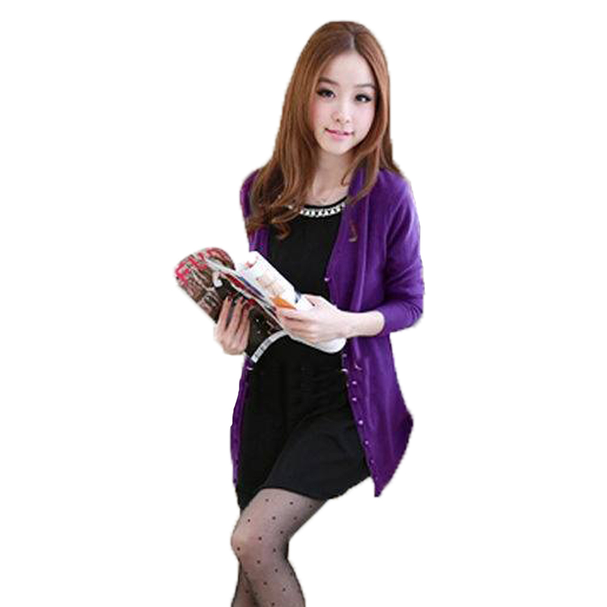 Fashion on art เสื้อพรมผ้าไหมแขนยาว - Purple