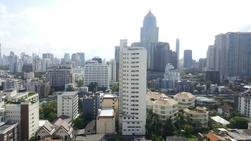 รหัสทรัพย์ 79879 ให้เช่า คอนโด Saranjai Mansion (สราญใจ แมนชั่น) 2 ห้องนอน 2 ห้องน้ำ ชั้น 21 ขนาด 80 ตรม