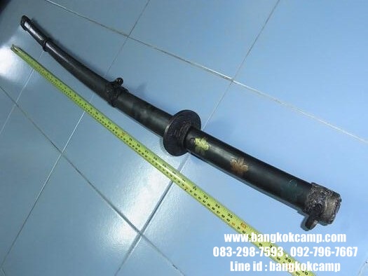 ดาบซามูไร ใบมีดเป็นเหล็กลาย (ใบมีดดามัสกัส)