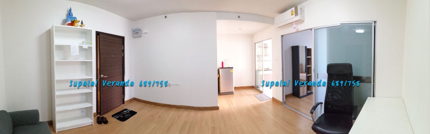 ขายคอนโด ศุภาลัย เวอเรนด้า รัชวิภา-ประชาชื่น Supalai Veranda Ratchavipha – Prachachuen 1 ห้องนอน, 1 ห้องนั่งเล่น, 1 ห้องน้ํา, 1 ห้องครัว