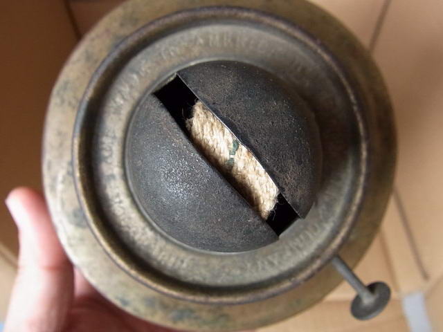 ตะเกียงลาน เก่าเก็บ .เป็นตัวตะเกียงไม่มีลาน ...Made in USA