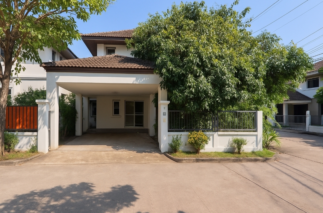 ขายบ้านเดี่ยว 2 ชั้น หมู่บ้านแมกไม้ ออเงิน สุขาภิบาล 5 (ซอย เพิ่มสิน 2 ) ราคา 5 ล้าน 3 ห้องนอน 2 ห้องน้ำ 1 ห้องแม่บ้าน ห้องน้ำในตัว