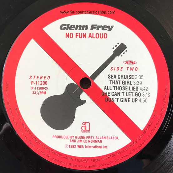 Glenn Frey - No Fun Aloud