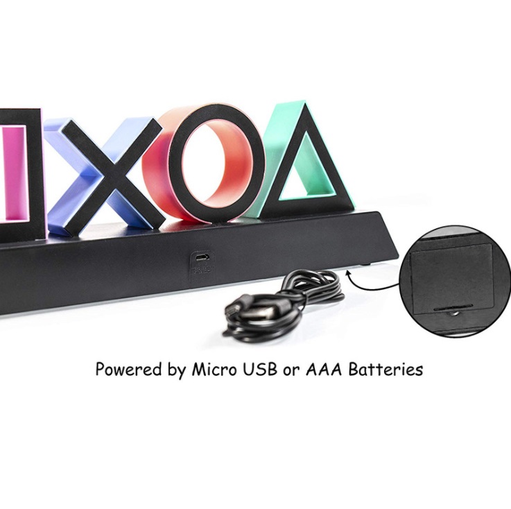 Icon Light Playstation เปลี่ยนไฟตามเสียง