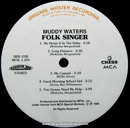 Muddy Waters - Folk Singer