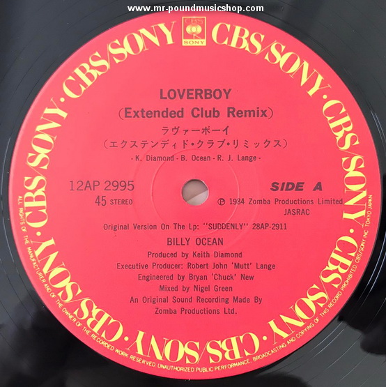 Billy Ocean - Loverboy