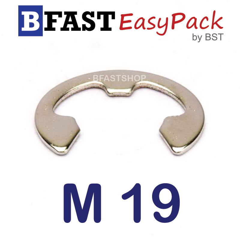 แหวนตัวอี M19.0 ( 3 ตัว/ถุง )