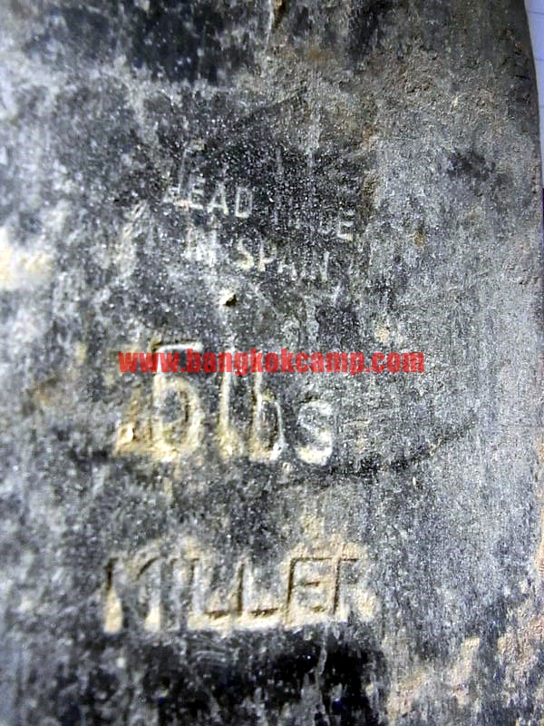 อีเตอร์ MILLER ยี่ห้ออเมริกา ทำในสเปน หัวเดิม+ไม้นอกเดิม Made in Spain ขนาด5ปอนด์ (5bls.) ใหม่เก่าเก็บ