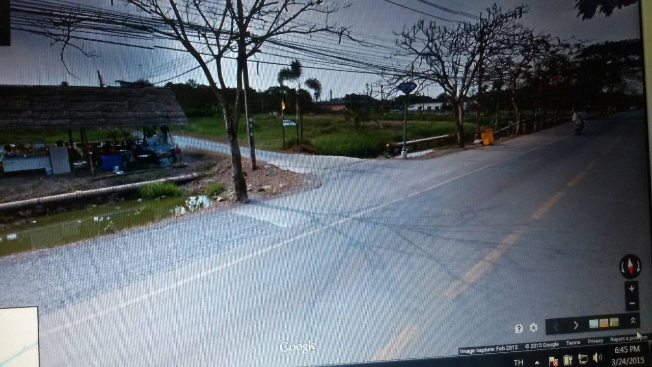 ขายที่ดินเปล่าหน้าปาก ซอยประชาร่วมใจ 24 พื้นที่จำนวน 6 ไร่เศษ ไร่ละ 7 ล้าน หน้ากว้าง 44 เมตร