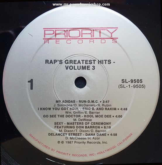 Various Artists - Rap's Greatest Hits Volume 3
