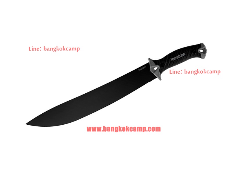 มีดใบตาย Kershaw Camp 14 Fixed 14" Blade, Sure-Grip Handles