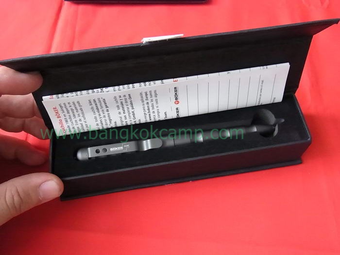 ปากกา Boker Plus สีไททาเนียม