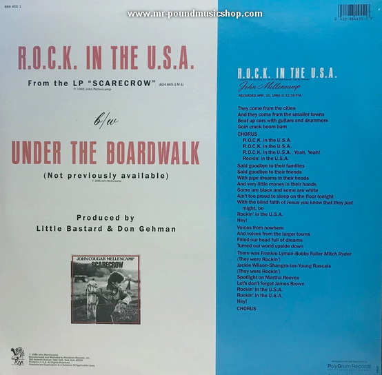 John Cougar Mellencamp - R.O.C.K. In The U.S.A.