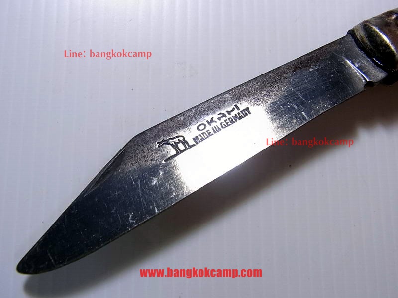มีดพับโบราณ OKAPI Made in Germany ใหม่เก่าเก็บ สภาพสวย หายาก