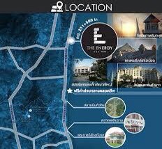 ให้เช่าคอนโด ดิ เอ็นเนอร์จี้ หัวหิน (The Energy Hua Hin) 1 ห้องนอน 1 ห้องน้ำ 1 นั่งเล่น ขนาด 33 ตรม ห่างจากหาด 500