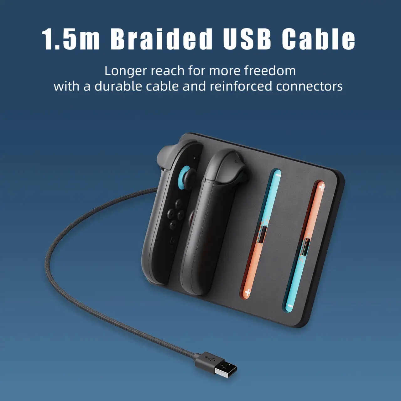 Savage Raven by Skull & Co. Joy-Con Charging Dock 4 in 1 for Nintendo SWITCH 2 (รุ่นปี 2025)