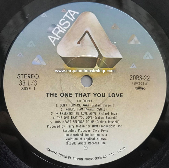 Air Supply - Lost in Love / The One That You Love