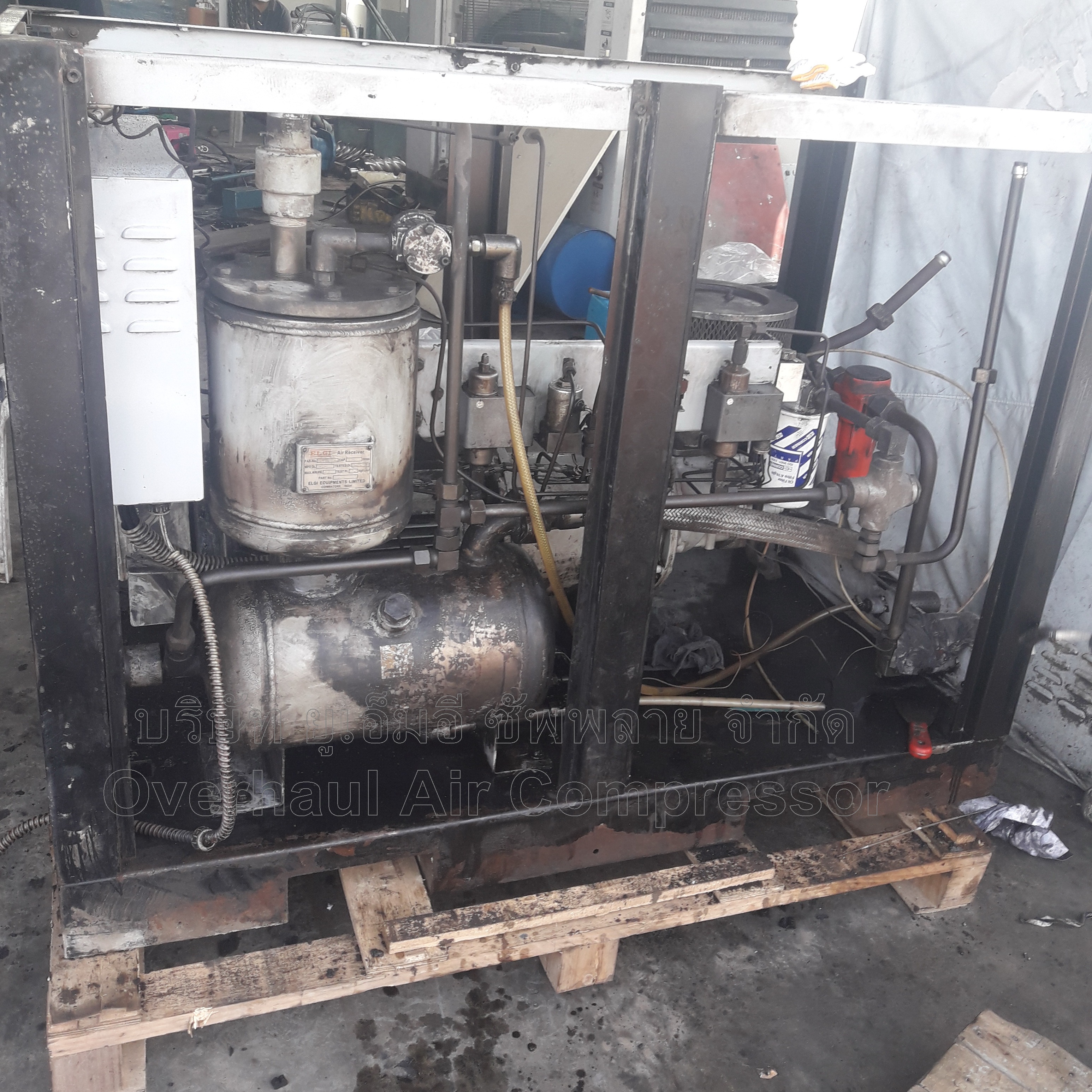 Overhaul Screw Air Compressor (ELGI)