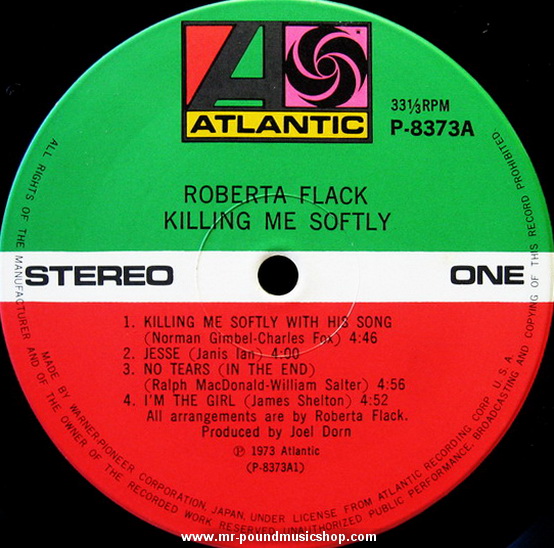 Roberta Flack - Killing Me Softly