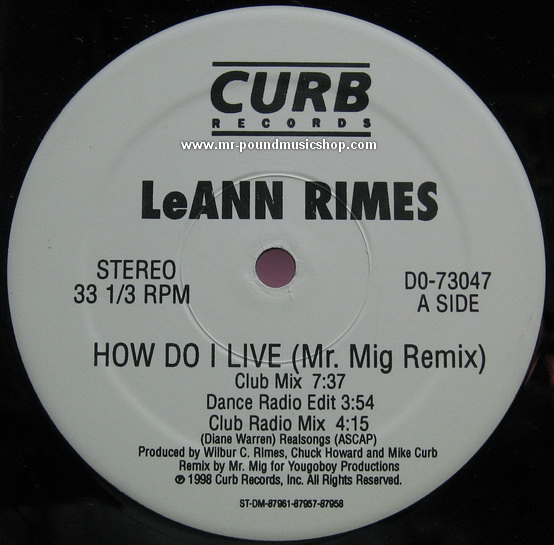 LeAnn Rimes - How Do I Live (Dance Mix)