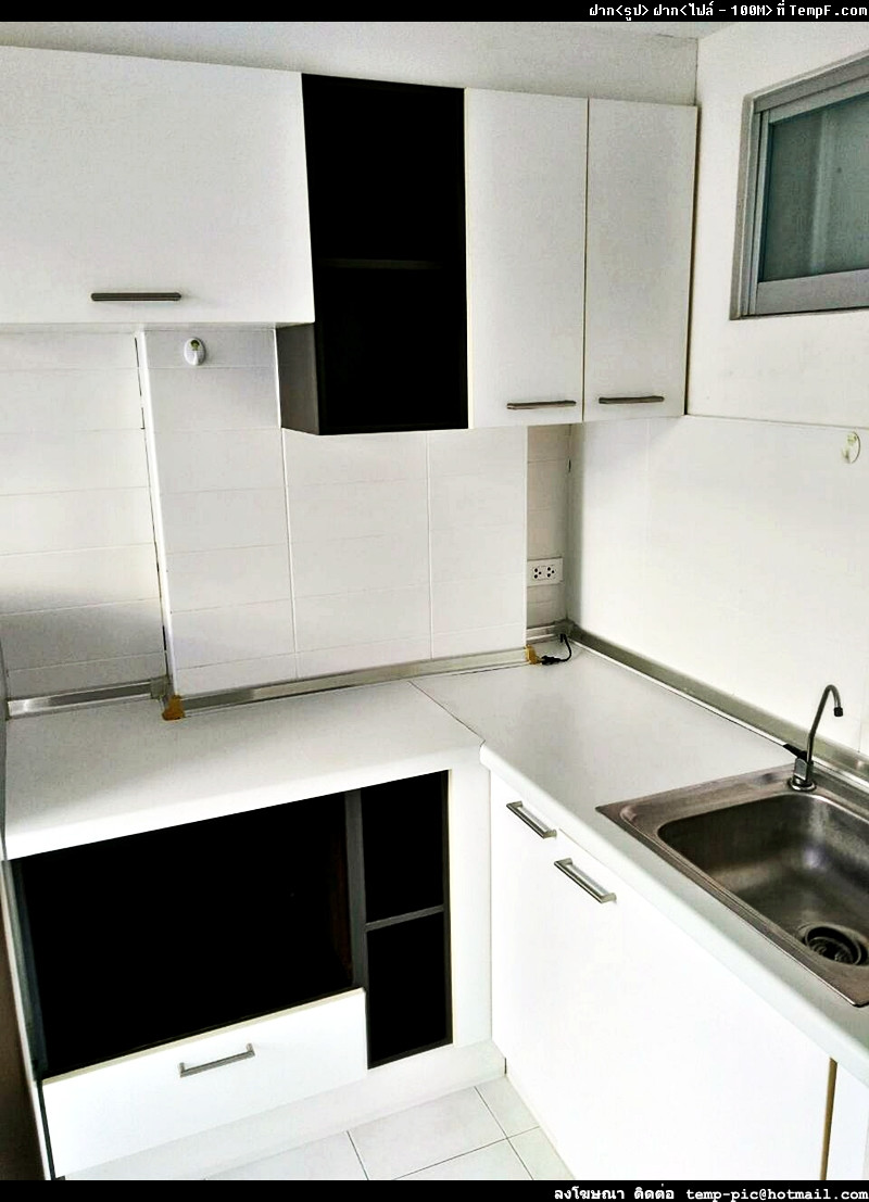 ขายคอนโด ลุมพินี ศูนย์วัฒนธรรม Lumpini Ville Cultural Center ห้องสตูดิโอ พื้นที่ 30 ตรม. อาคาร D1 ชั้น 8 พร้อมเฟอร์นิเจอร์