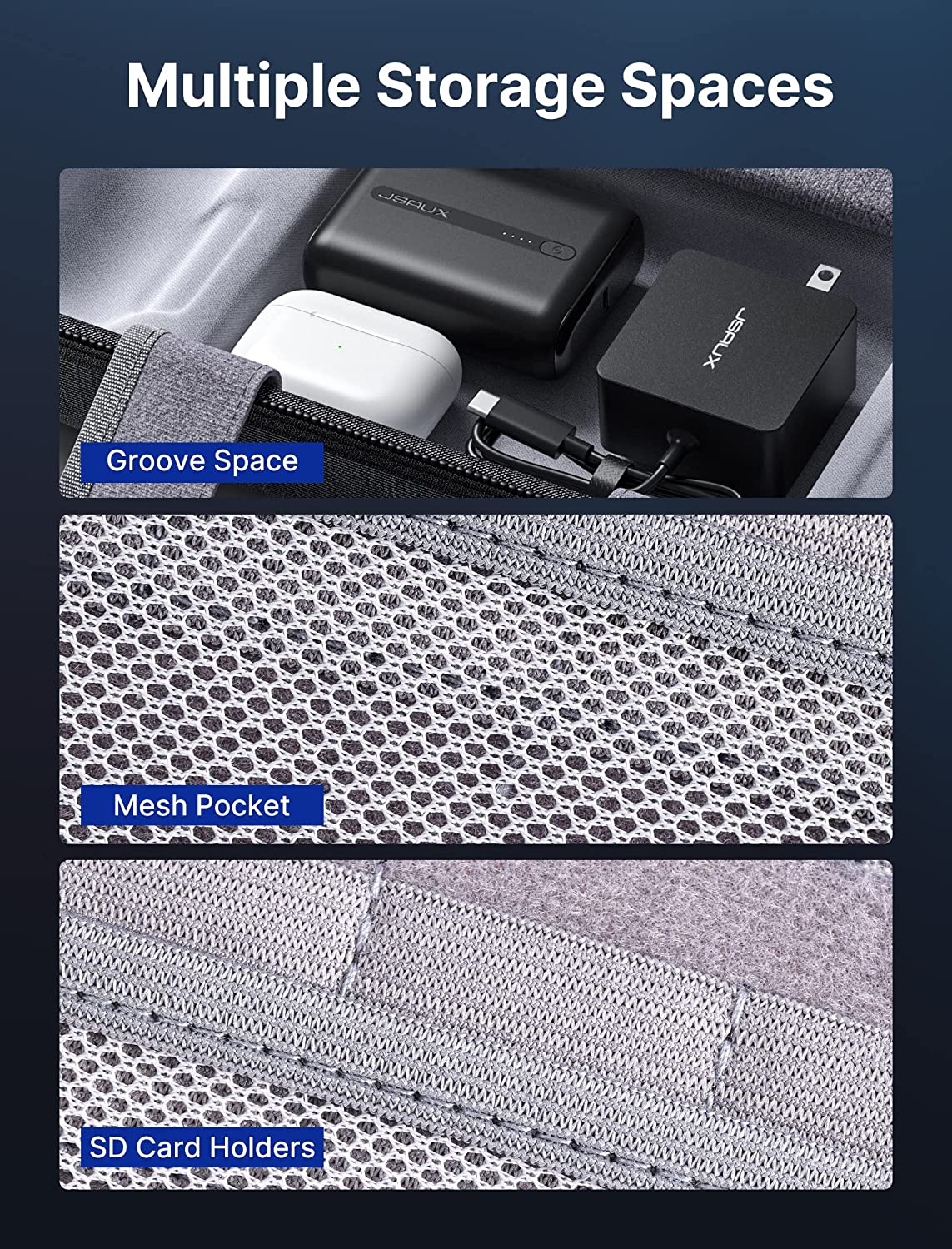 JSAUX กระเป๋าพกพา for Steam Deck - BG0102