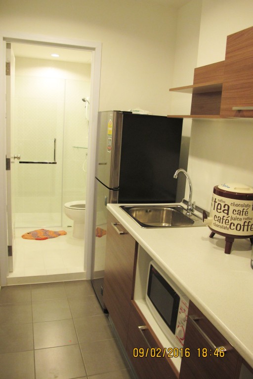 ให้เช่าคอนโดเดอะ ทรี อินเตอร์เชนจ์ (The Tree Interchange) 1 ห้องนอน ขนาด 36 ตร.ม. ชั้น 18 ทิศใต้ วิวแม่น้ำ