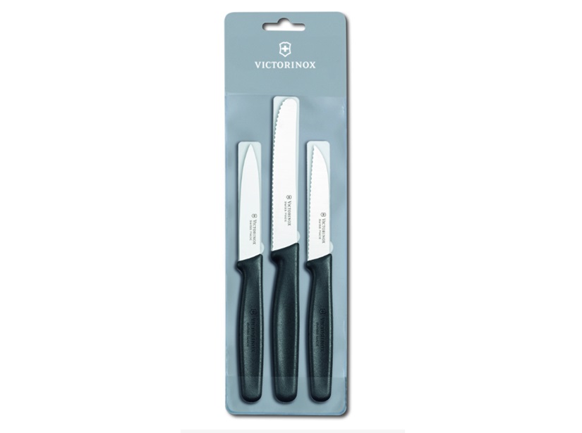 มีดครัว VICTORINOX BLACK PARING KNIVES SET 3 PIECES (5.1113.3)