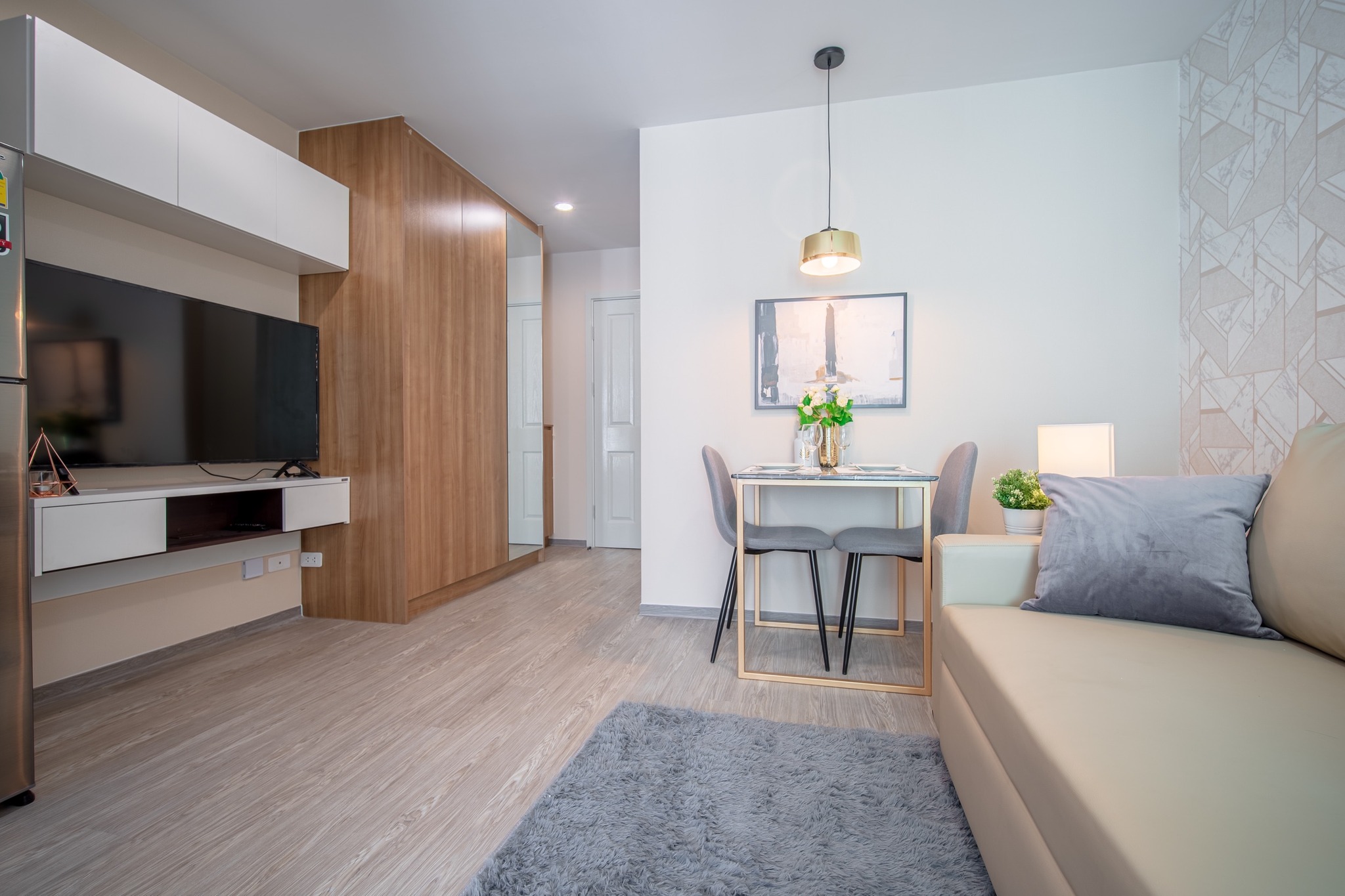 คอนโดให้เช่า รีเจ้นท์โฮม สุขุมวิท 97/1 ใกล้บีทีเอส บางจาก 1 ห้องนอน 1 ห้องน้ำ ขนาด 28 ตร.ม. ชั้น 8 ทิศใต้