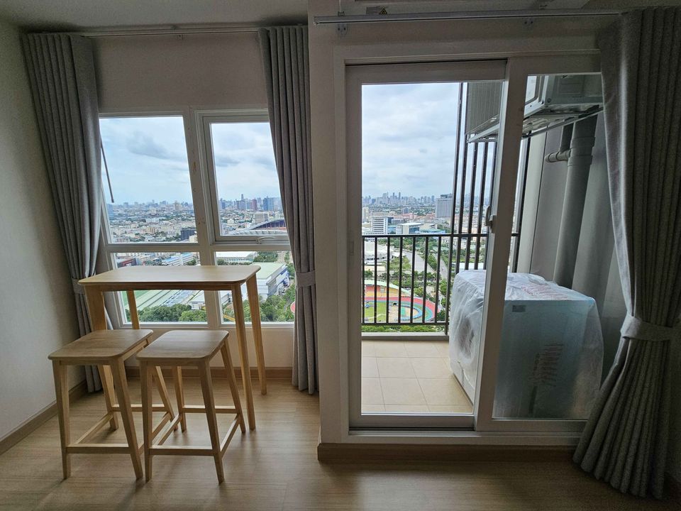 ให้เช่า คอนโด ศุภาลัยเวอเรนดา รามคำแหง Supalai Veranda Ramkhamhaeng ติดรถไฟฟ้าสายสีส้มสถานีราชมังคลา ฯ (0เมตร) - ห้อง 30 ตรม. ชั้น 32 ตึก B